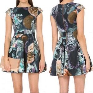 Ted Baker Ullia Glistening Gems Pleated Skater Mini Dress $328
Size 4 US